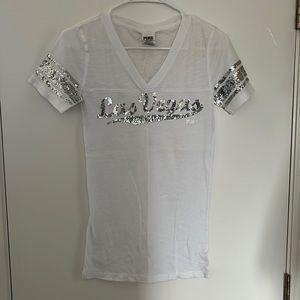 Pink Victoria’s Secret short sleeve top